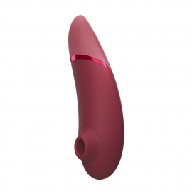 Бордовый бесконтактный клиторальный стимулятор Womanizer Next