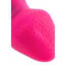 Анальная пробка + стимулятор клитора Love to Love Tutti Frutti, силикон, розовая, 8,5 см
