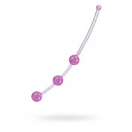 Шарики анальные Dream Toys, фиолетовые, 15,5 см