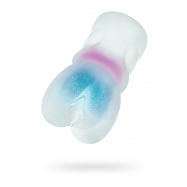 Мастурбатор реалистичный Juicy Pussy by TOYFA Crystal Wave, TPE, 13,5 см