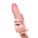 Фаллоимитатор RealStick Silicone Ryan G, силикон, телесный, 22,5 см
