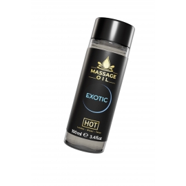 Массажное масло HOT Massage Oil EXOTIC , с экзотических фруктов,100 мл