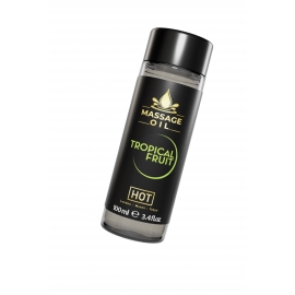 Массажное масло HOT Massage Oil TROPICAL FRUIT с ароматом тропических фруктов,100 мл