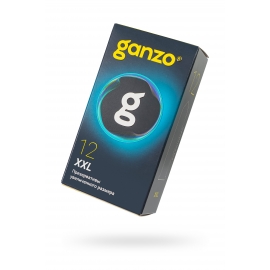 Презервативы GANZO XXL увеличенные, латекс, 19 см, 5,5 см, 12 шт